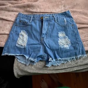 Jean shorts